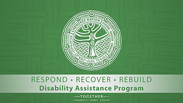 Respond Recover and Rebuild Disability Assistance Program